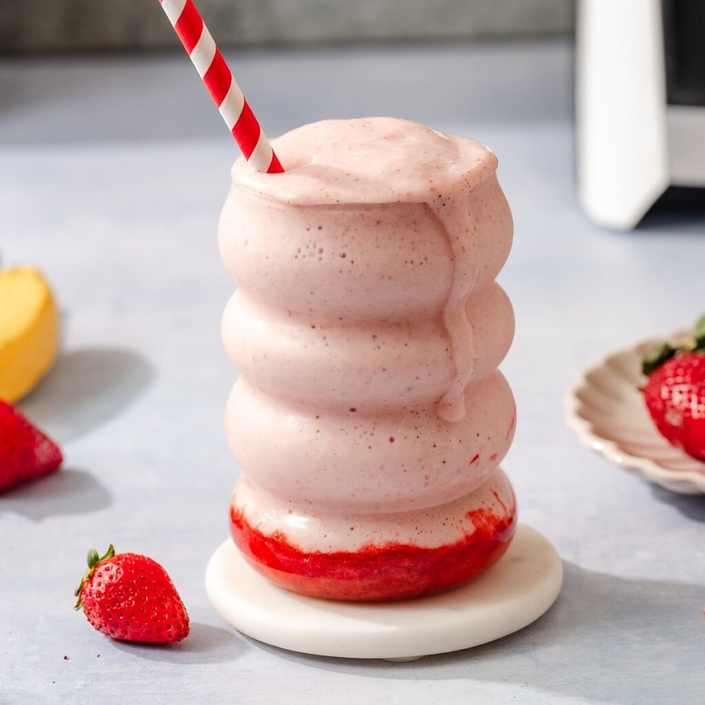 Strawberry Protein Shake (Creamy + High Protein)