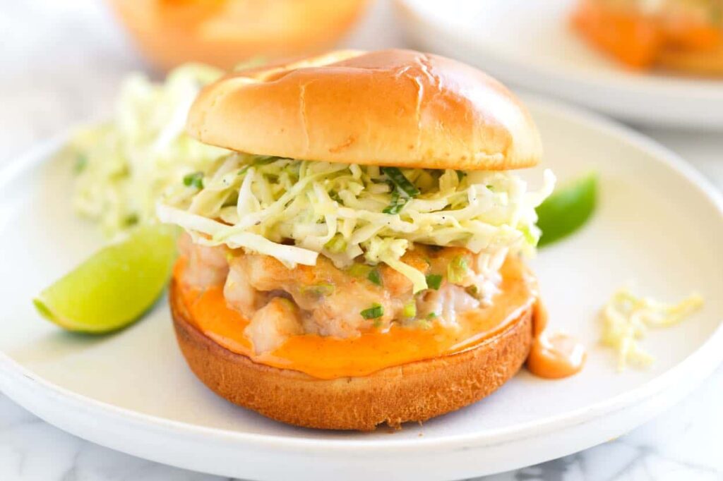 Shrimp Burger