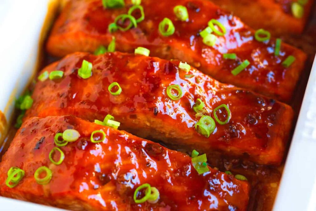 Maple Glazed Salmon