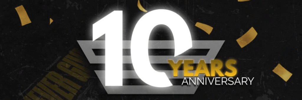 10 Years of GORNATION – A Decade in Numbers GORNATION 10 year anniversary banner