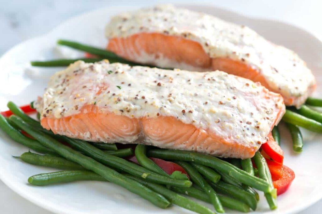 Easy Sour Cream Baked Salmon Recipe Sour Cream Baked Salmon