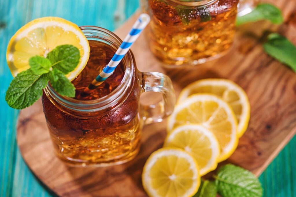 A Summer Iced Tea Recipe for Skin Hydration
