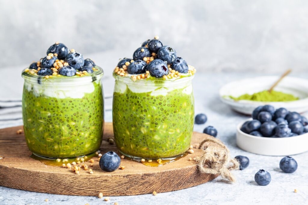 Matcha Chia Pudding That Works With Your Body’s GLP-1 Matcha Chia Pudding That Works With Your Body's GLP-1